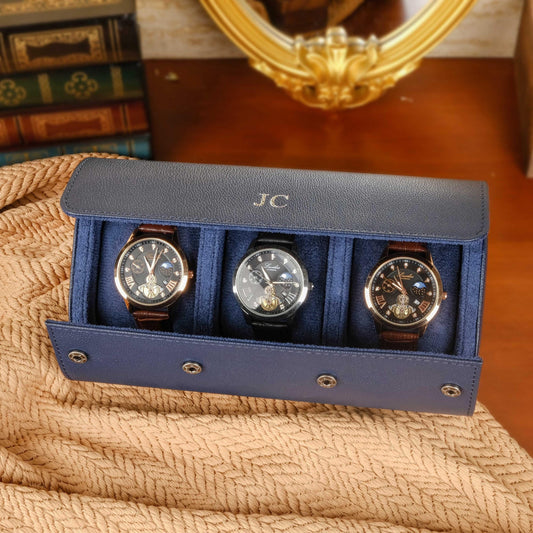 Protect and Display Your Watches with Luxury Leather Watch Boxes